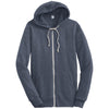 Alternative Apparel Men's True Navy Rocky Eco-Fleece Full Zip Hoodie