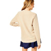 Addison Bay Women's Heather Camel Rib The Everyday Crewneck