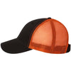 Sportsman Black/Orange The Duke Washed Trucker Cap