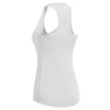 Expert Women's White Workout Tech Racerback