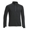 Expert Men's Black Half Zip Run Away Top