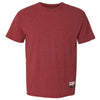 Champion Men's Carmine Red Heather Originals Soft-Wash T-Shirt