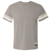 Champion Men's Oxford Grey Originals Triblend Varsity Tee