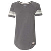 Champion Women's Oxford Grey Originals Triblend Varsity Tee