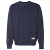 Champion Men's Navy Heather Originals Sueded Fleece Crew