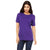 Bella + Canvas Women's Team Purple Relaxed Jersey Short-Sleeve T-Shirt