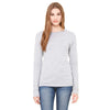 Bella + Canvas Women's Athletic Heather Jersey Long-Sleeve T-Shirt