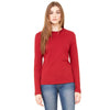 Bella + Canvas Women's Cardinal Jersey Long-Sleeve T-Shirt