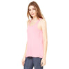 Bella + Canvas Women's Neon Pink Flowy Racerback Tank