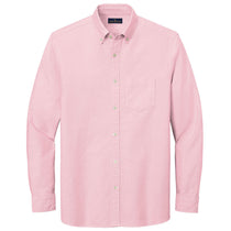 Brooks Brothers Men's Soft Pink Casual Oxford Cloth Shirt