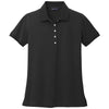 Brooks Brothers Women's Deep Black Pima Cotton Pique Polo