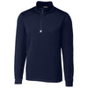 Cutter & Buck Men's Liberty Navy Tall DryTec Traverse Half-Zip