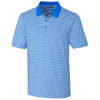 Cutter & Buck Men's Digital Tall Forge Polo Tonal Stripe