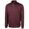 Cutter & Buck Men's Bordeaux Tall Stealth Half Zip