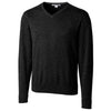 Cutter & Buck Men's Black Tall Lakemont V-Neck