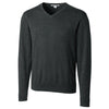 Cutter & Buck Men's Charcoal Heather Tall Lakemont V-Neck