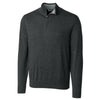 Cutter & Buck Men's Charcoal Heather Tall Lakemont Half-Zip