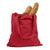 BAGedge Red 6 oz Canvas Promo Tote