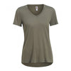 Expert Women's Olive Siro V-Neck Tee