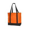 Port Authority Neon Orange/ Black Day Tote