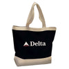 The Bag Factory Black Santa Fe Tote