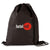 The Bag Factory Black Drawstring Backpack