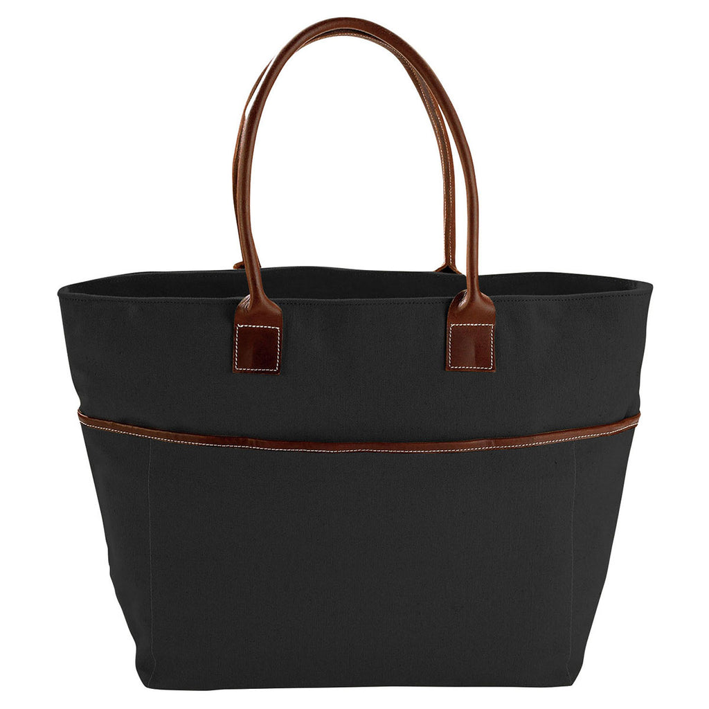 The Bag Factory Black Hartford Tote