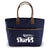 The Bag Factory Navy Blue Hartford Tote