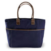 The Bag Factory Navy Blue Hartford Tote