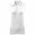 Levelwear Women's White Pure Sleeveless Polo