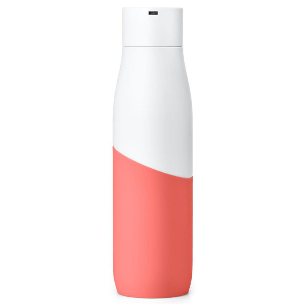 LARQ White/Coral Bottle Movement PureVis 24 oz