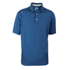 48-Hour Zusa Men's Dark Lagoon Heather Itasca Polo