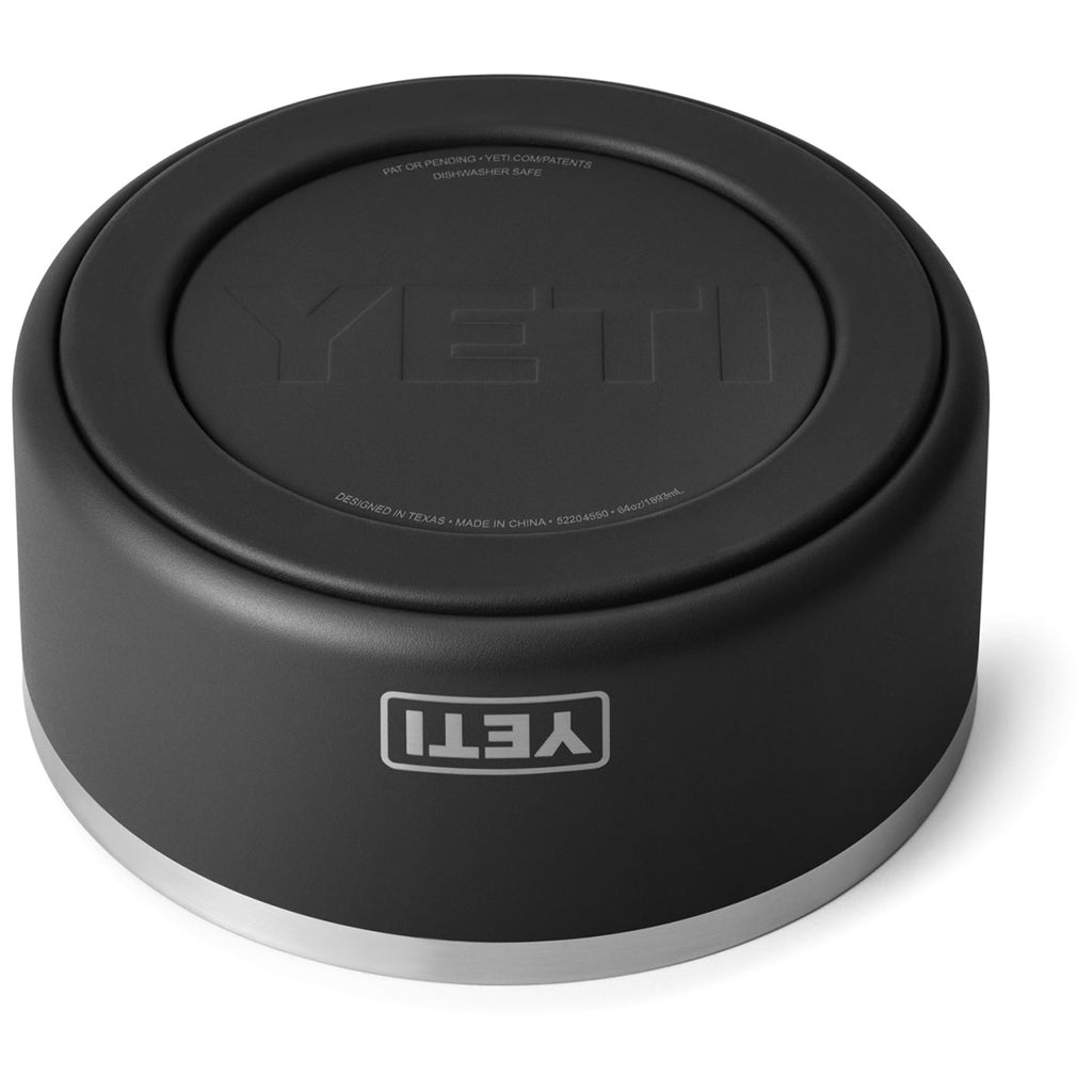 YETI Black Boomer 8 Dog Bowl