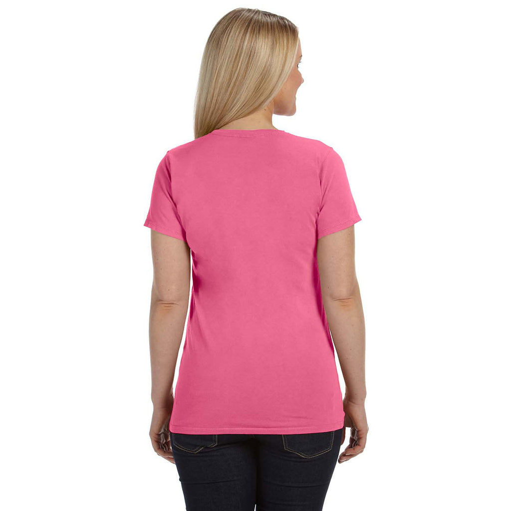 Comfort Colors Women's Crunchberry 4.8 Oz. Fitted T-Shirt