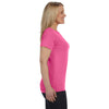 Comfort Colors Women's Neon Pink 4.8 Oz. Fitted T-Shirt