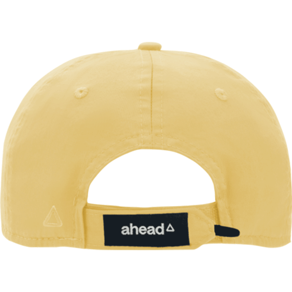 AHEAD Soft Yellow Lightweight Cotton Solid Cap