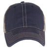 AHEAD Navy/Tan Tea Stained Mesh Back Cap