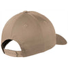 Port Authority Khaki Snapback Fine Twill Cap