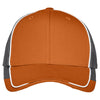 Port Authority Flare Orange/ White/ Magnet Grey Colorblock Mesh Back Cap