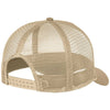 Port Authority Khaki 5-Panel Snapback Cap