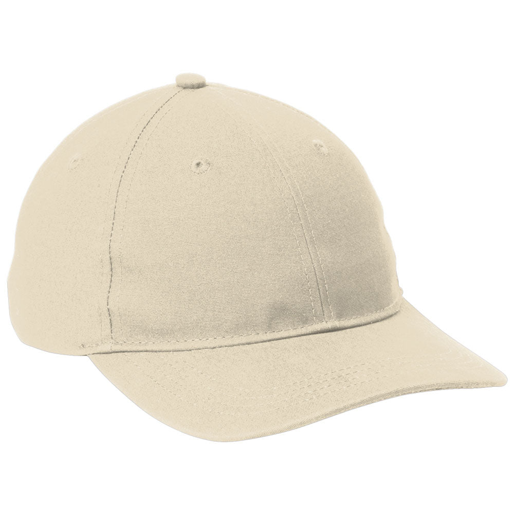 Port Authority Khaki Leather Strap Cap