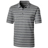 Cutter & Buck Men's Black Forge Polo Heather Stripe