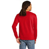 Champion Men's Red Heritage 5.2-oz Jersey Long Sleeve Tee