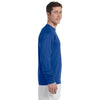 Champion Men's 5.2 oz Royal Blue L/S Tagless T-Shirt