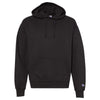 Champion Men's Black Garment Dyed Hooded Sweatshirt