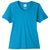 Core 365 Women's Electric Blue Fusion ChromaSoft Performance T-Shirt