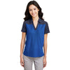 Core 365 Women's True Royal/Classic Navy Heather Fusion ChromaSoft Colorblock Polo