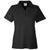 Core 365 Women's Black Fusion ChromaSoft Pique Polo