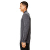 Core 365 Men's Carbon Heather/Black Kinetic Performance Quarter Zip