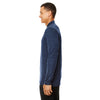 Core 365 Men's Classic Navy Heather/Carbon Kinetic Performance Quarter Zip